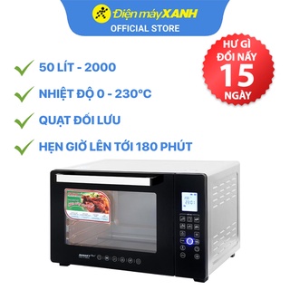 [Mã ELHADEV giảm 4% đơn 300K] Lò Nướng Sanaky VH 5088N2D 50 lít