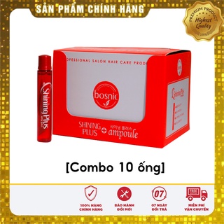 [Combo 10 ống] Huyết Thanh Phục Hồi Tóc Hư Tổn Shining Plus BOSNIC 13ML