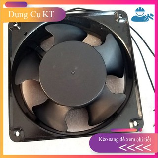 Quạt tản nhiệt 12x12x4cm Chất liệu nhôm siêu bền siêu êm 220v