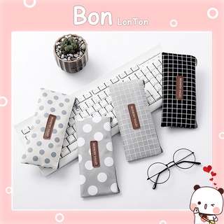 Túi vải canvas đựng bút, đựng đồ trang điểm không thấm nước - Túi đựng bút vải canvas đơn giản đẹp mắt