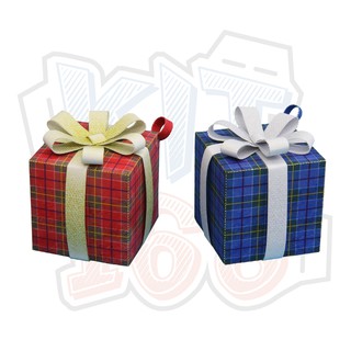 Mô hình giấy Giáng Sinh Hộp quà Noel