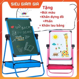 {Ảnh Thật}Bảng từ 2 mặt cho bé từ 3_10 tuổi học tập và sáng tạo