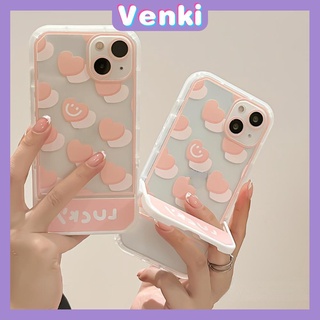 iPhone Case with Invisible Folding Stand Silicone Soft Case Airbag Shockproof Protection Camera Pink Cute Compatible For iPhone 11 Pro Max 13 Pro Max 12 Pro Max 7Plus xr XS Max
