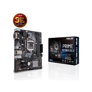 Mainboard ASUS Prime H310M-Kr2.0 (LGA-1151 | DDR4 2666/2400/2133 MHz up to 32G | HDMI | USB 3.0 | Cổng Sata 6Gb)