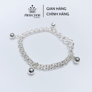 Lắc Bạc Trẻ Em Mix 4 Bi - Minh Canh Jewelry