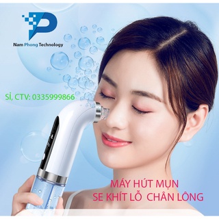 MÁY HÚT MỤN ĐẦU ĐEN VI TINH THỂ SE KHÍT LỖ CHÂN LÔNG, HÚT SẠCH SỢI BÃ NHỜN TRÊN DA MẶT - BH CHÍNH HÃNG