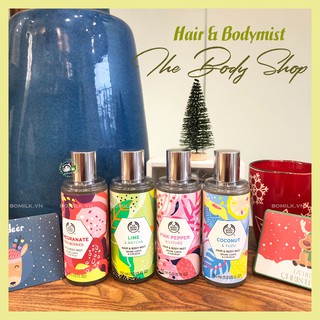 Xịt thơm bodymist/ hairmist The Body Shop