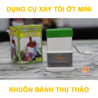 Dụng cụ xay tỏi ớt mini gia đình