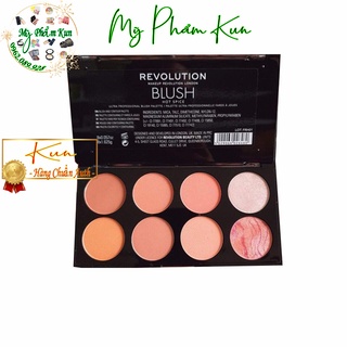 Phấn má revolution 8 ô tone cam chính hãng