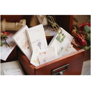 GIẤY SẦN PHONG CÁCH VINTAGE NHẸ NHÀNG SET 5 LOẠI 25 TỜ