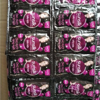 DÂY DẦU GỘI SUNSILK BỒ KẾT ĐEN 6 G dây 12 gói