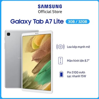 Máy tính bảng Samsung Galaxy Tab A7 Lite - BH 12 Tháng Chính Hãng