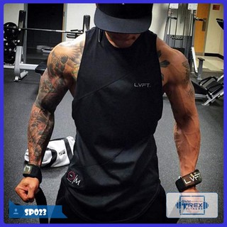 Áo tanktop tập gym nam LVFT SP023, Áo ba lỗ gym thể thao - Gym Trex