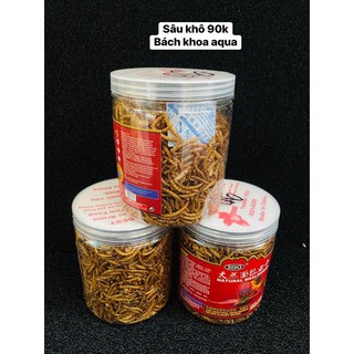 Thức ăn sâu sấy khô chuyên dụng cho các dòng cá