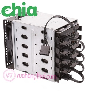 Dây cáp chia nguồn Sata 4 Pin 1 to 5 IDE SATA 15 Pin cấp nguồn cho ổ cứng HDD đào Chia Coin tiện dụng