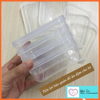 Hộp trữ đồ đông - hộp chia thức ăn dặm cho bé 100ml HÀNG VIỆT NAM CHẤT LƯỢNG CAO