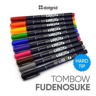 Bút lông TOMBOW FUDENOSUKE phiên bản màu sắc - Ngòi cứng