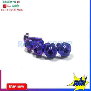 Ốc 5li15 GR5 Đầu Dù Màu Titan Gắn Xe Máy (Giá 1 Con)