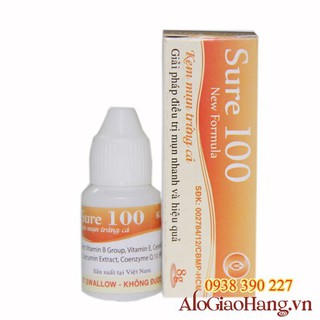 Combo 10 hộp kem mụn Sure100