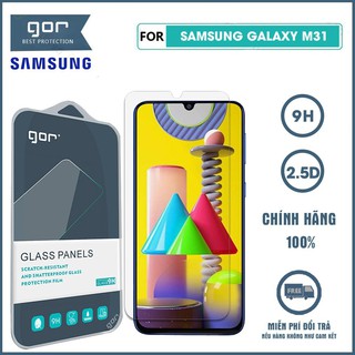 Bộ 2 kính cường lực Gor cho Samsung M21/ M31/ M30S chống vân tay trong suốt