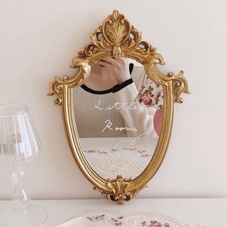Gương Vàng Vintage Phong Cách Cổ Điển Châu Âu