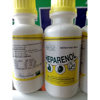 Bổ gan thận sử dung cho chó và mèo heparenol 100ml Pháp