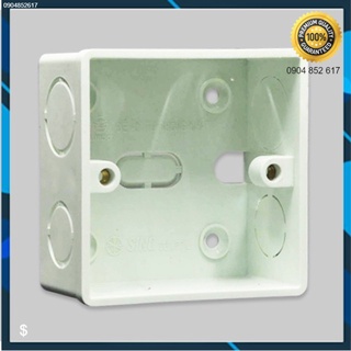 Đế âm vuông tự chống cháy thấp S3157L - cao S3157H