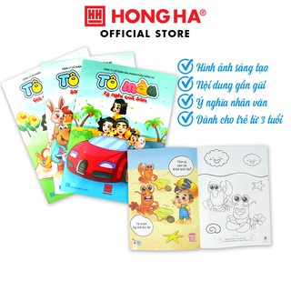 [Mã LIFEMALL995 giảm 10% đơn 99K] Tập tô màu Câu chuyện của Sam cho bé từ 3 tuổi - Hồng Hà