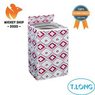 [ BỀN ĐẸP ] Bao trùm máy giặt cửa trên Thanh Long -  LOẠI DÀY