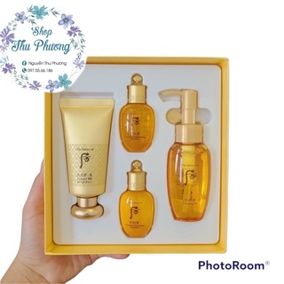 Set Kem nền bb whoo vàng (date 2024)