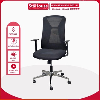 [FREESHIP]Ghế Văn Phòng Ngả Lưng Thư Giãn Stahouse GVP J135, Ghế Làm Việc Nệm Bọc Mút Xốp Cao Cấp