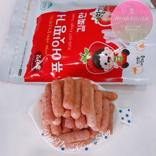 Bánh gạo lứt trái cây Nabero Pure Eat cho bé 12m+