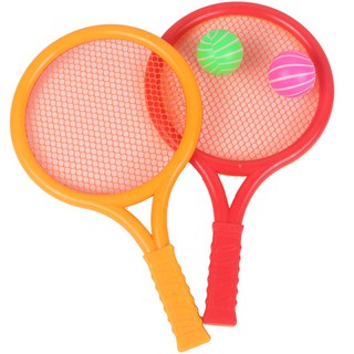Cầu Lông Tennis Ngoài Trời Trong Nhà Cho Trẻ Em Chơi  2 Vợt + 2 Bóng [Bé từ 3 tuổi trở lên]