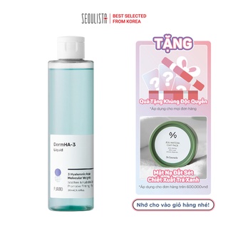 Toner cấp nước chứa Hyaluronic Acid PURITO DermHA-3 Liquid