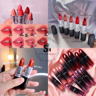 [ SON MAC CÁC LOẠI ] Mac vỏ đen Classic, Powder Kiss lipstick,…