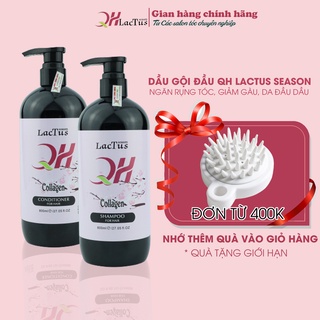 Dầu gội Lactus season giảm rụng tóc, giảm gàu và dầu thừa rành cho tóc uốn nhuộm 800ml