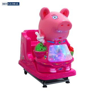 Đồ chơi nhún điện cho bé hình heo PEPPA BBT Global NDNK-1009