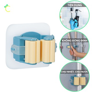Móc dán tường treo cây lau nhà, cán dù - Cami - CMPK139