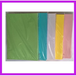[Giá Kho]Giấy Bìa Màu A4 180GSM Trắng/Hồng/Vàng/XL/XD