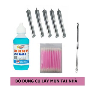 BỘ DỤNG CỤ LẤY MỤN TẠI NHÀ SQUEEZE ACNE AT HOME