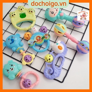 Đồ chơi lục lạc cầm tay hình các nhân vật hoạt hình cực vui nhộn dành cho bé