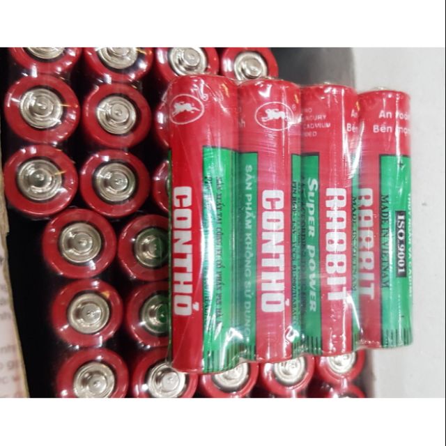 Pin đũa  con thỏ  AAA - 40 viên