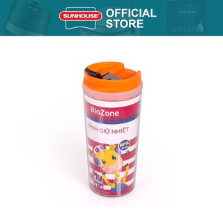 Bình giữ nhiệt 500ml BioZone KB-WA500PO - Màu Cam
