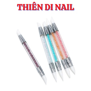 Bộ cọ silicon 2 đầu làm móng Thiên Di Nail