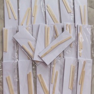 Que và Giấy Wax Lông. ( 2 Que và 50 tờ giấy ).