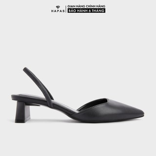 [Mã WABR151A giảm 10% tối đa 30k đơn từ 99k] Giày cao gót 3 phân da mềm quai chun HAPAS - CG3313