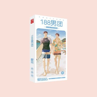 Hộp ảnh Postcard anime 188 Nam Đoàn và Gia Chủ