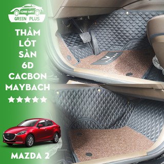 Thảm lót sàn ô tô 5D, 6D Cacbon Maybach Mazda 2