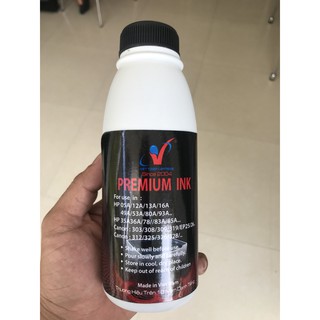 Mực nạp Premium INK 140 gram dùng chung cho tất cả các loại Canon và HP