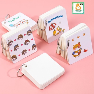 MVP305 Sổ học từ vựng tiếng anh tiếng hàn có móc treo tiện dụng 80 trang Bookpen
